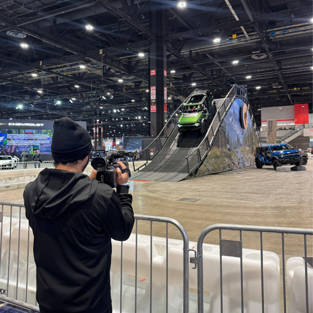 AIMedia Team at Chicago Auto Show