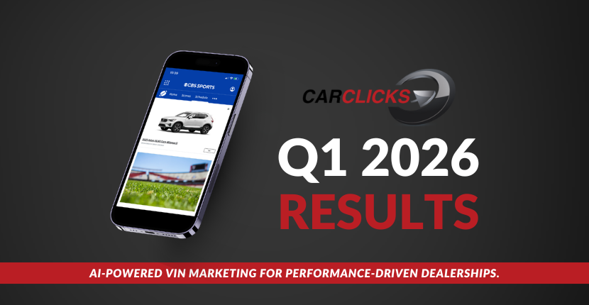 Q1 2026 CarClicks Results
